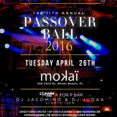 PASSOVER BALL 2016 @ MOKAI